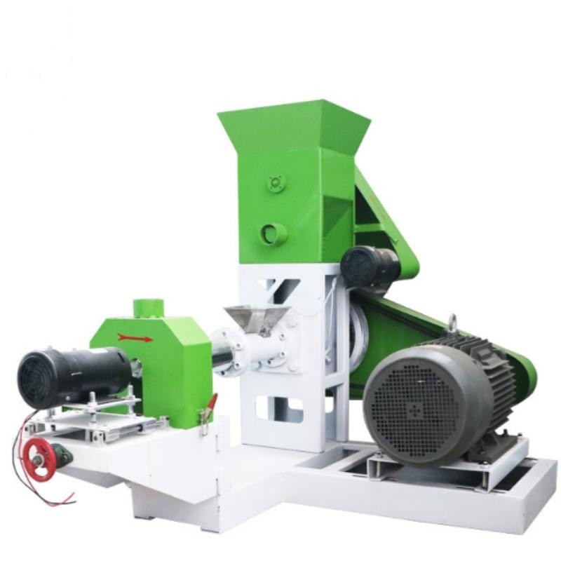 Ngô và đậu nành loại khô Extruder thức ăn cho cá Thiết bị ép khô 80kg/h