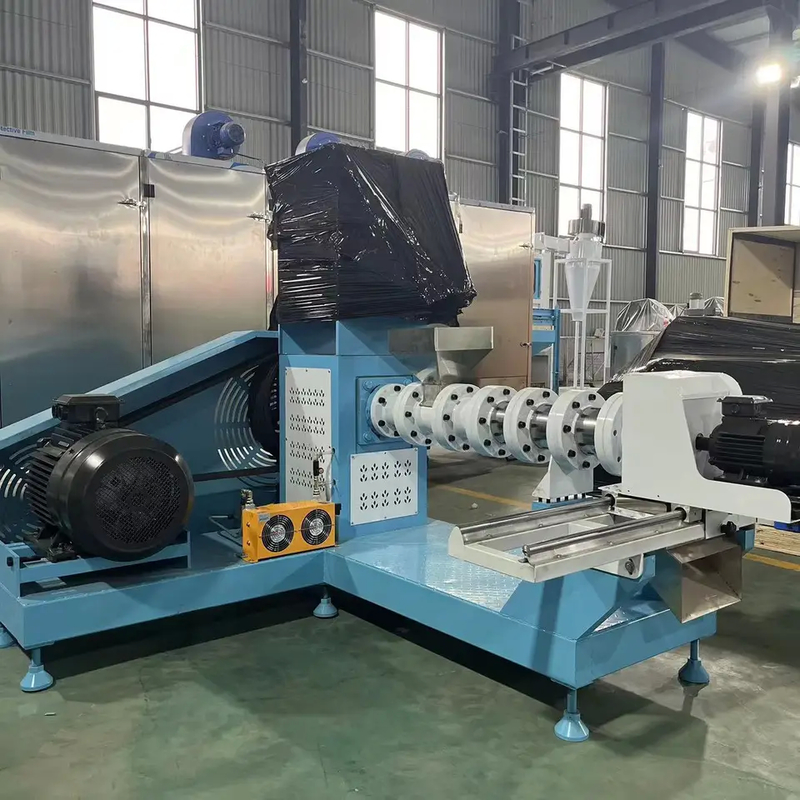 Máy ép thức ăn vít điều khiển nhiệt độ kỹ thuật số cho chế biến thức ăn động vật / vật nuôi 500-1000kg