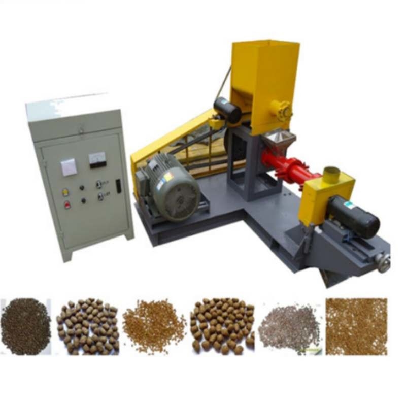 Capacity High Dry Type Floating Fish Pet Corn Feed Extruder Ăn tự động