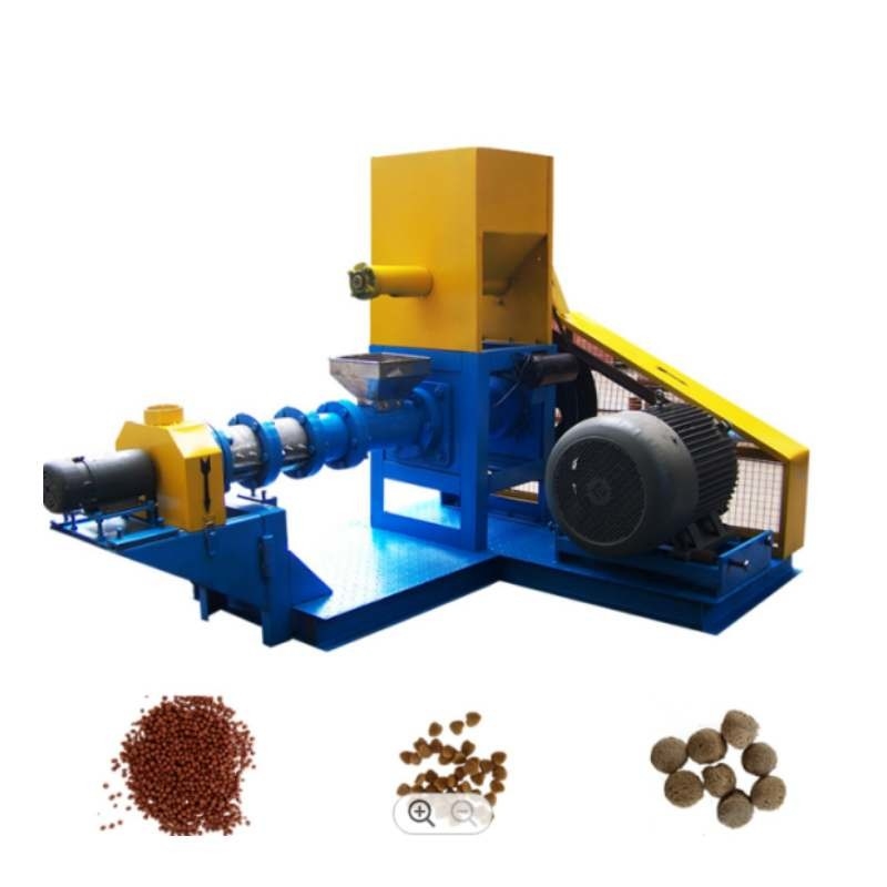 Capacity High Dry Type Floating Fish Pet Corn Feed Extruder Ăn tự động