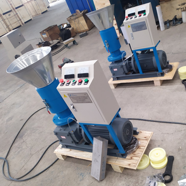 Wood Hammer Mill Cây cưa bụi nhiên liệu viên làm máy gia dụng 100-150KG / H Electric Wood Pellet Mill