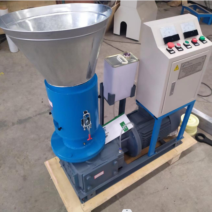 Wood Hammer Mill Cây cưa bụi nhiên liệu viên làm máy gia dụng 100-150KG / H Electric Wood Pellet Mill