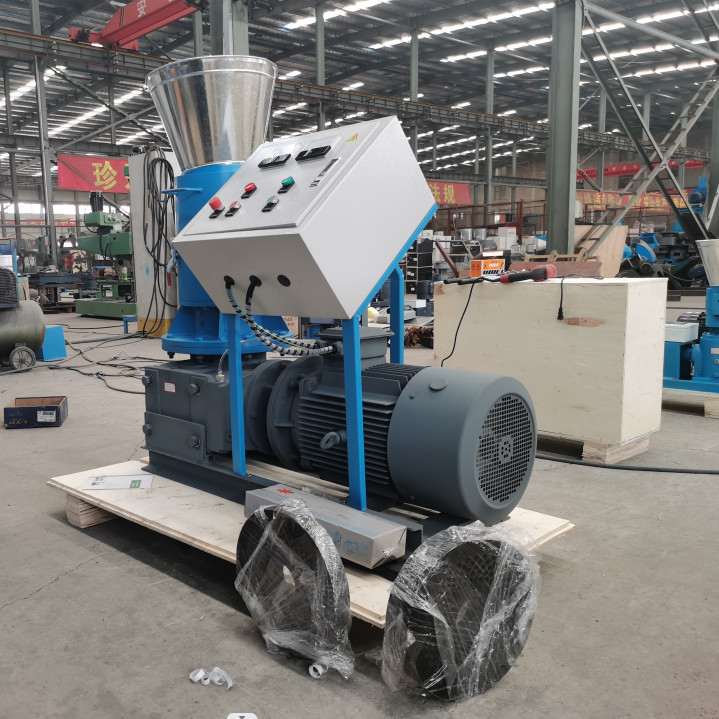 Wood Hammer Mill Cây cưa bụi nhiên liệu viên làm máy gia dụng 100-150KG / H Electric Wood Pellet Mill