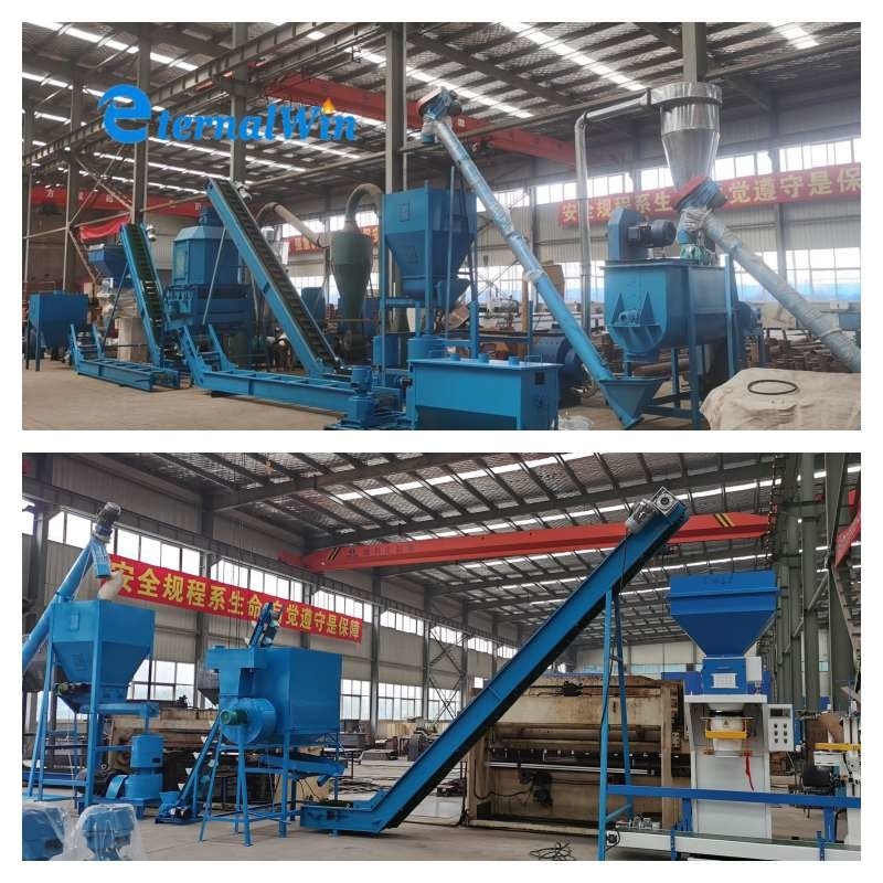 Hàm độ ẩm của nguyên liệu thô ≤20% Dòng sản xuất thức ăn hạt với hiệu suất