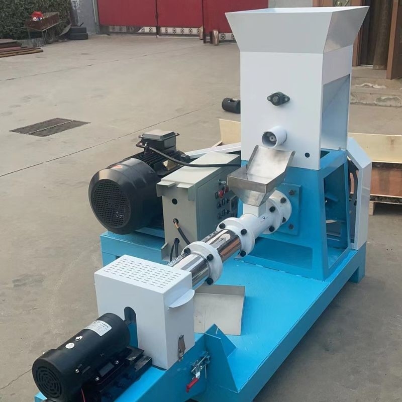 50~2000kg/h Thép không gỉ Extruder cho cá Điện hơi nước sưởi ấm Đơn hoặc hai vít