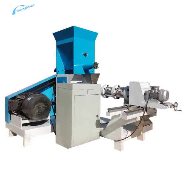600-1000Kg/H Máy đẩy thức ăn vít để sản xuất thức ăn cho vật nuôi và cá nổi