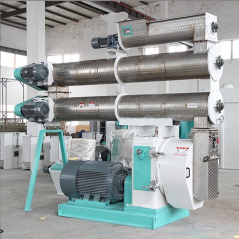 2-4 T / H Ring Die Feed Pellet Mill với máy điều hòa duy nhất