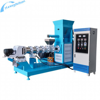600-1200 Kg/h Máy ép thức ăn vít để sản xuất thức ăn cho vật nuôi và cá nổi 55kw