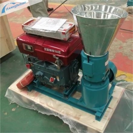 Máy xay hạt thức ăn có độ dài điều chỉnh 60-80 KG / H cho gia cầm thức ăn thức ăn động vật