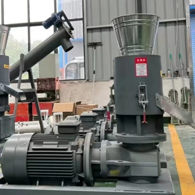 Tùy chỉnh 7.5KW Làm gỗ hạt máy hạt sinh khối máy hạt sinh khối máy hạt sinh khối nhỏ máy hạt toàn tự động
