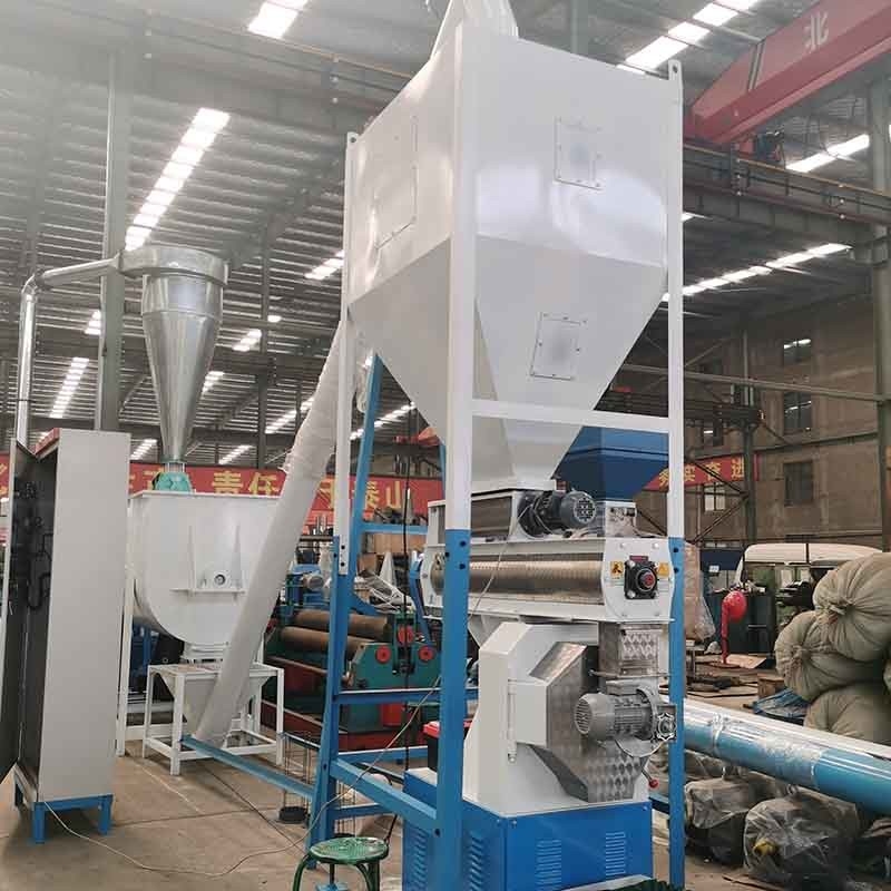 1-2 tấn mỗi giờ Capacity laying hen Broiler Chicken Animal Feed Pellet Production Line With CE Certification