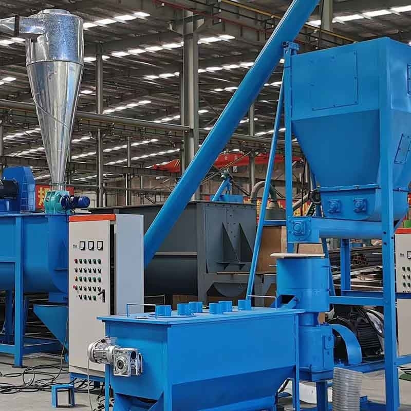 Gà lợn Chăn nuôi gia súc ốc hạt nhà máy Chăn nuôi động vật ốc dây sản xuất 1 tấn mỗi giờ Chăn nuôi ốc nhà máy