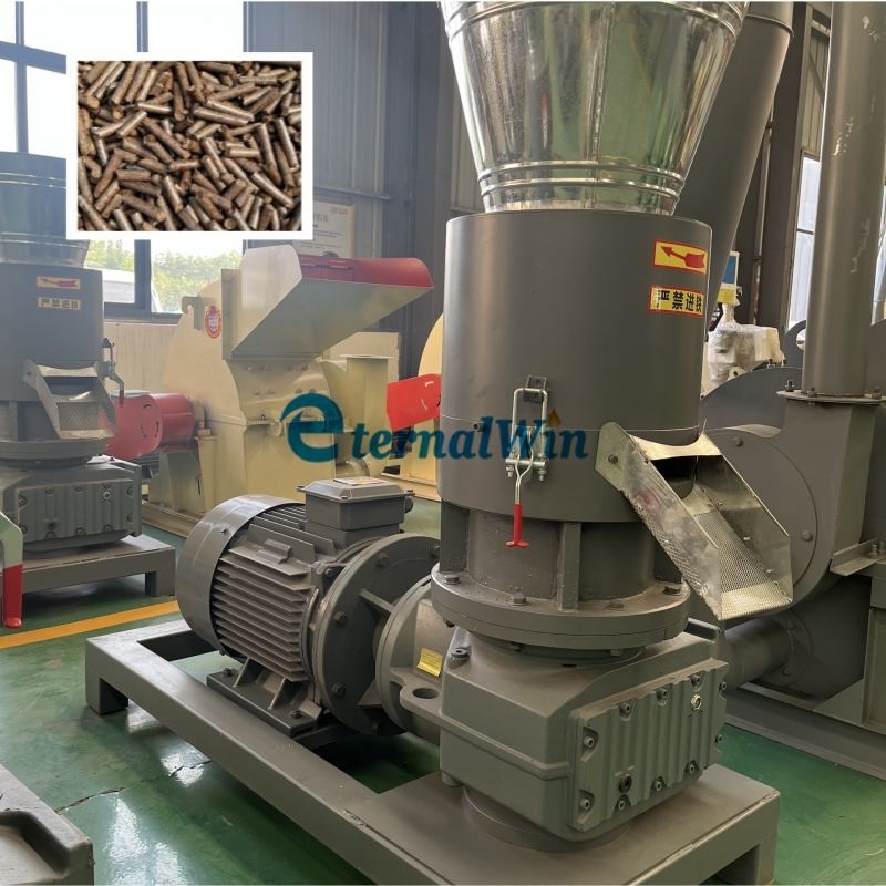 Dung bùn gỗ ốc phiến Biomass nhiên liệu Dây ốc phiến dây chuyền sản xuất gỗ ốc phiến gỗ