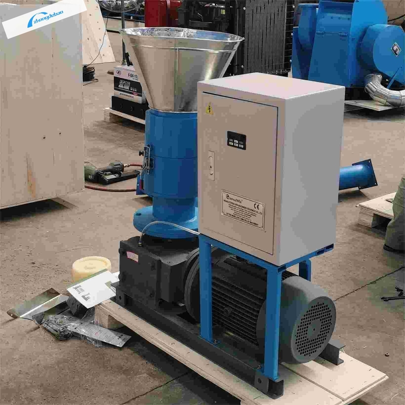 Máy xay hạt gỗ lăn di chuyển 80-120 KG/h cho hạt bụi cưa sinh khối