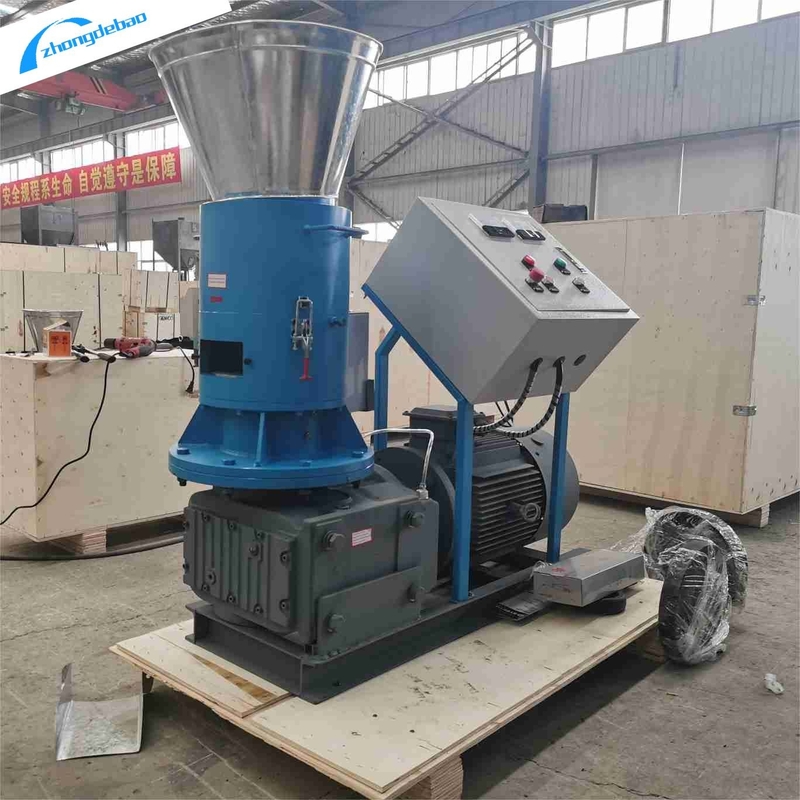 Máy xay hạt gỗ lăn di chuyển 240-340 KG/h cho bụi cưa gỗ sinh khối
