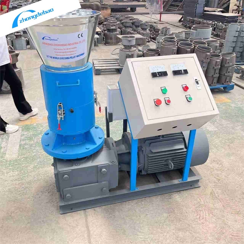 Máy xay hạt gỗ lăn di chuyển 400-600 KG/h cho hạt bụi cưa sinh khối