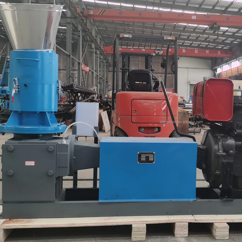 Năng lượng máy chế tạo viên hạt 80-600kg/h Hợp kim thép carbon an toàn 220V/380V 7.5-37KW