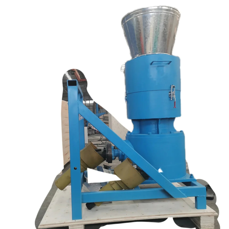 Công việc nặng PTO Pellet Mill với hợp kim thép chết 10-80hp lực kéo Tiếng ồn thấp
