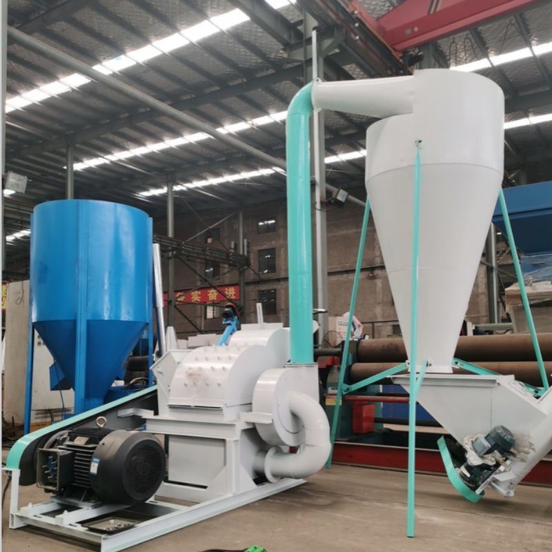 1Ton / h tùy chỉnh Granulator Bio-Pellet đặc biệt, Granulator gạo vỏ rơm, dây chuyền sản xuất hạt nhiên liệu chip gỗ