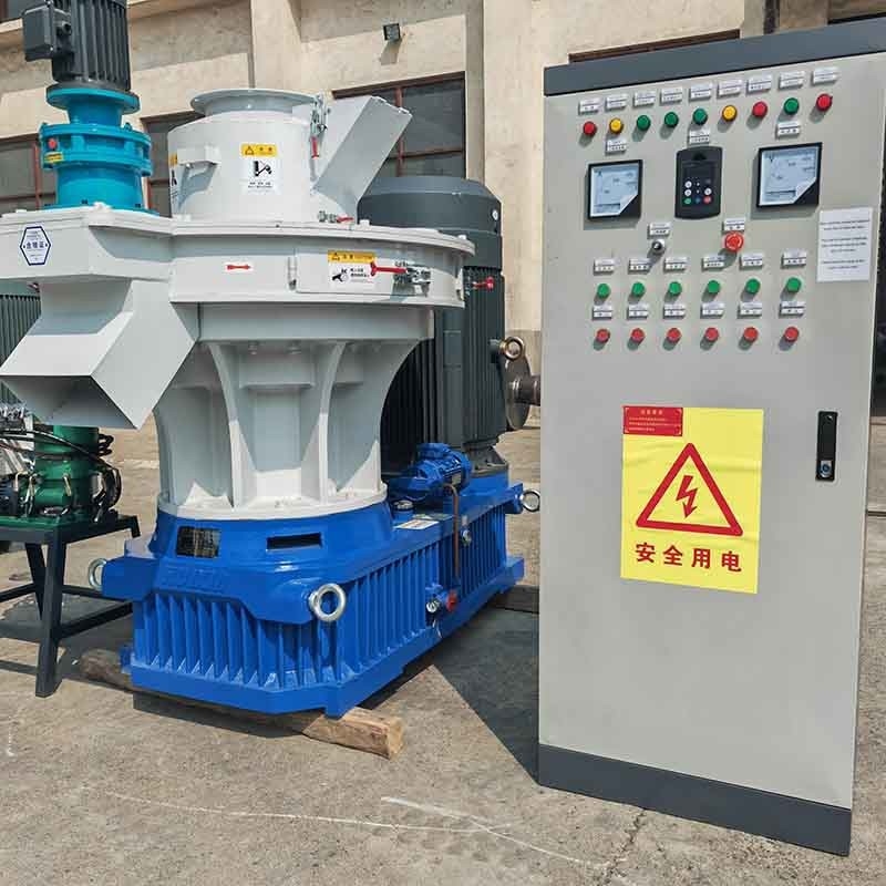 Cây cưa gạo Husk rơm gỗ Pellet Mill dây chuyền sản xuất pellets gỗ