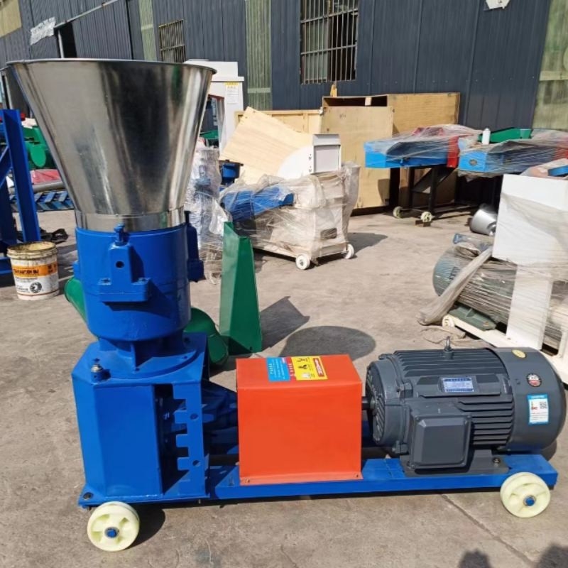 200-300kg/h Nhà sản xuất hạt thức ăn bề mặt mịn và độ cứng trung bình Nhà sản xuất hạt thức ăn cho các động vật khác nhau