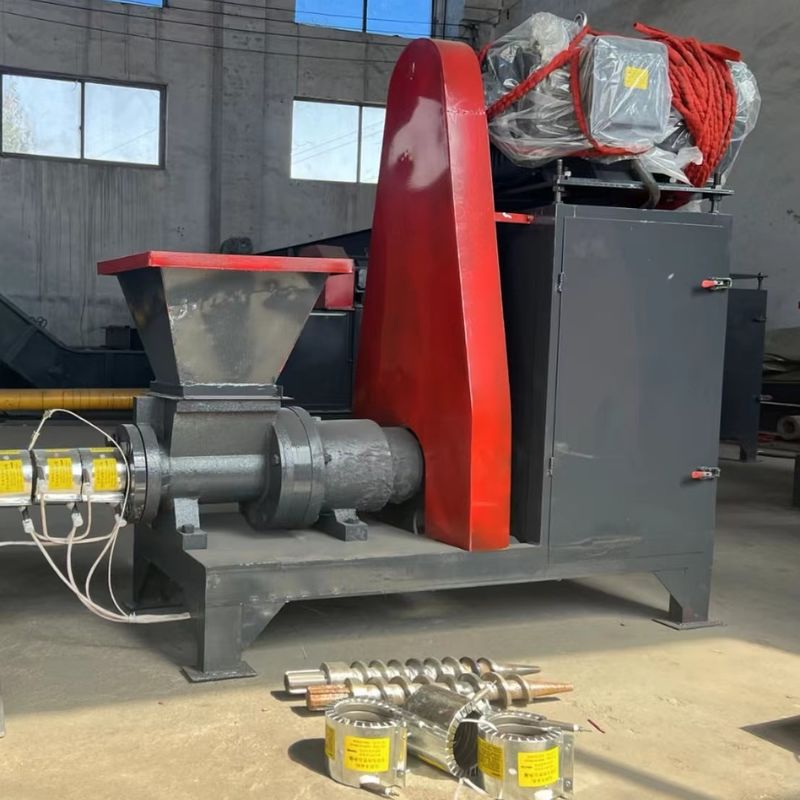 300-350kg/h Công suất 22kw Điện năng lượng biomass Briquetting Machine với 24 tháng bảo hành cho nhiên liệu và nướng thịt
