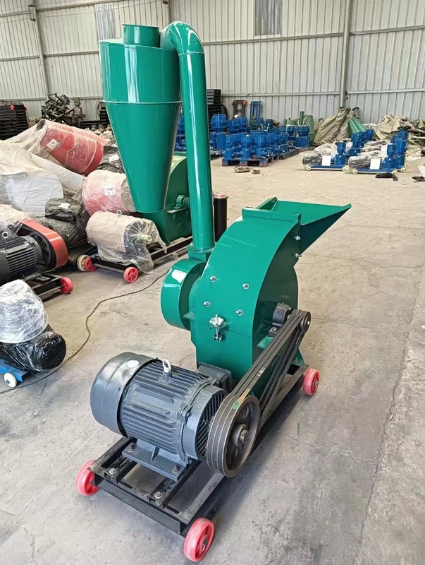 Máy nghiền và nghiền thức ăn chăn nuôi Máy chế biến thức ăn cỏ Động cơ diesel Ngô Trấu Máy nghiền ngô Máy nghiền búa