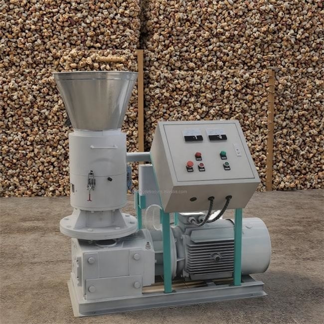 Máy nén gỗ mới Biomass Waste Sawdust Pellet Mill cho ngành công nghiệp thức ăn và nông nghiệp