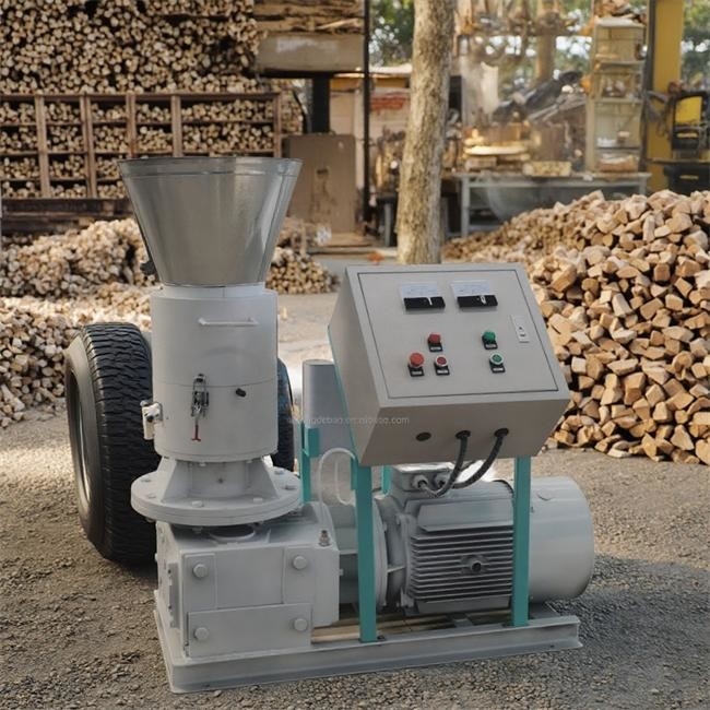 Máy nén gỗ mới Biomass Waste Sawdust Pellet Mill cho ngành công nghiệp thức ăn và nông nghiệp
