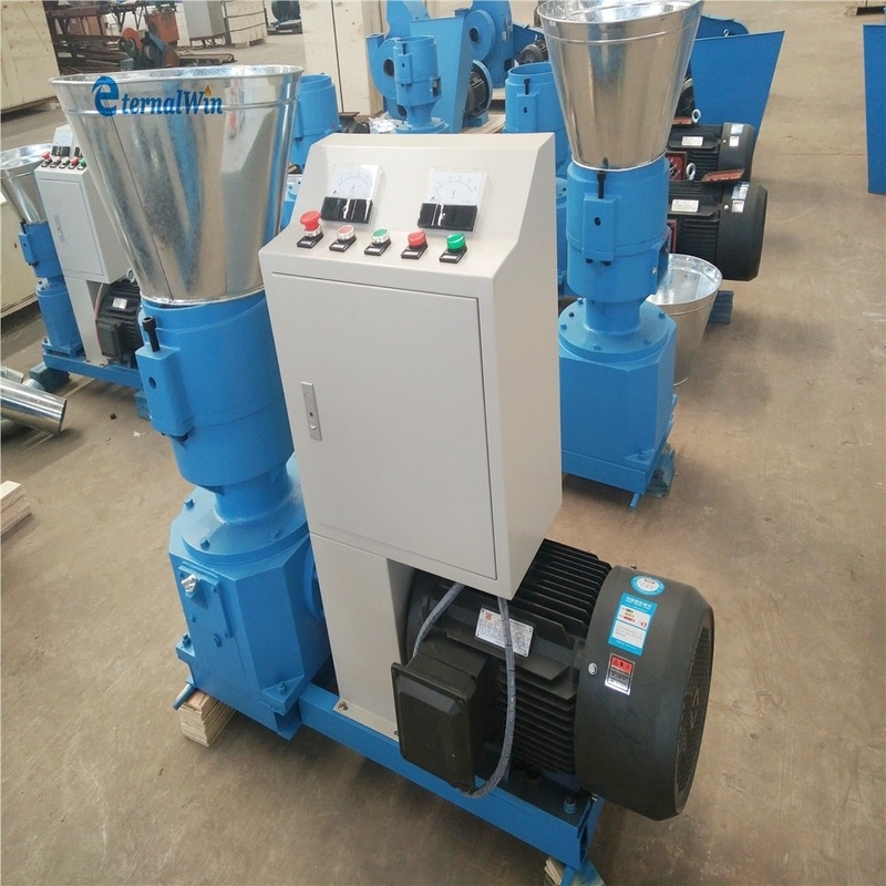 200-300 KG / H Feed Pellet Mill Máy chế biến thức ăn động vật có năng suất cao Máy chế biến thức ăn động vật
