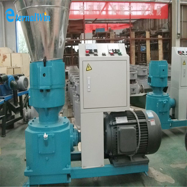 200-300 KG / H Feed Pellet Mill Máy chế biến thức ăn động vật có năng suất cao Máy chế biến thức ăn động vật