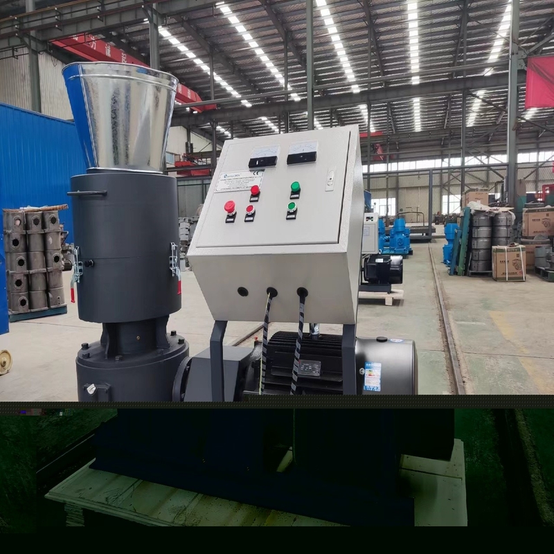 Máy sản xuất hạt thức ăn hoạt động dễ dàng 800-1200kg / h Máy sản xuất thức ăn động vật sản xuất sản lượng cao