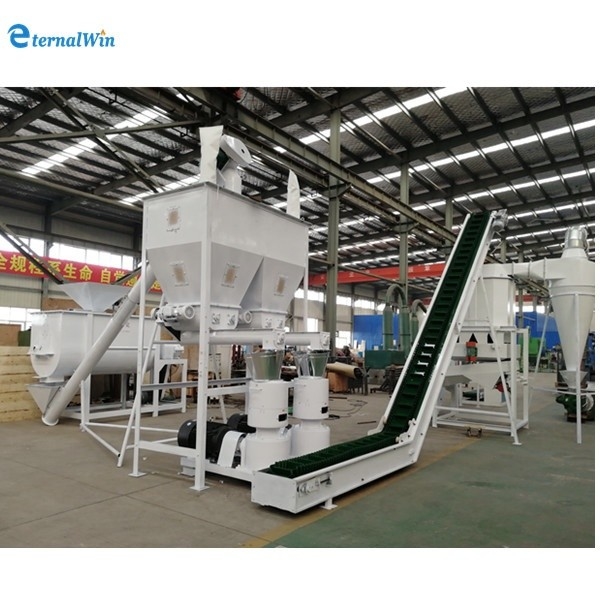 1000-5000kg/h máy làm hạt gỗ toàn bộ bộ dây chuyền sản xuất máy xay gỗ