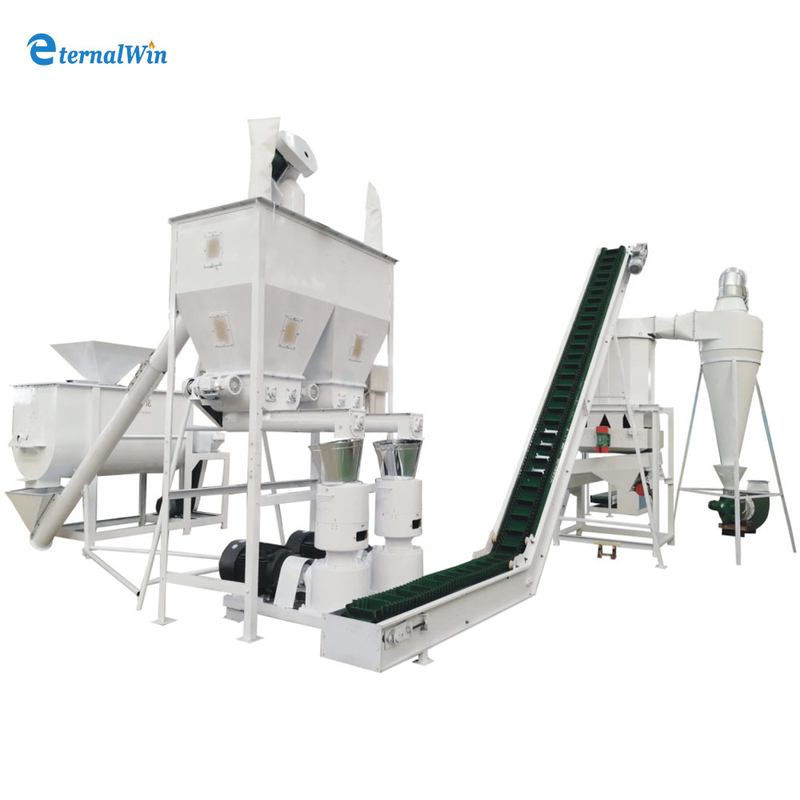 1000-5000kg/h máy làm hạt gỗ toàn bộ bộ dây chuyền sản xuất máy xay gỗ