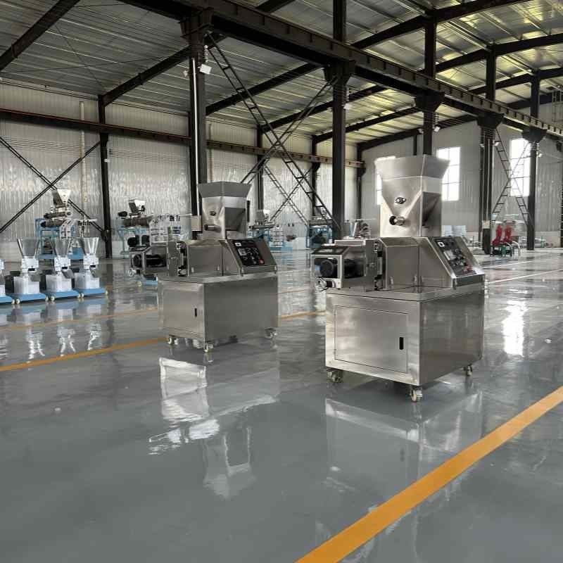 máy đùn thức ăn cho mèo và chó, máy sản xuất thức ăn, máy làm đồ ăn nhẹ phồng ngô