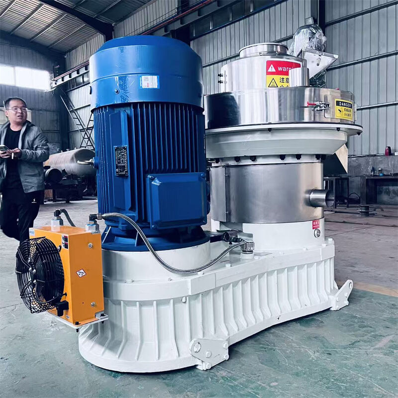 Máy ép viên gỗ vòng khuôn thương mại cho dây chuyền sản xuất viên nén sinh khối