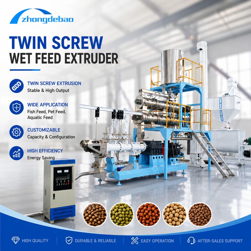 Máy ép thức ăn cá nổi 500 kg/h