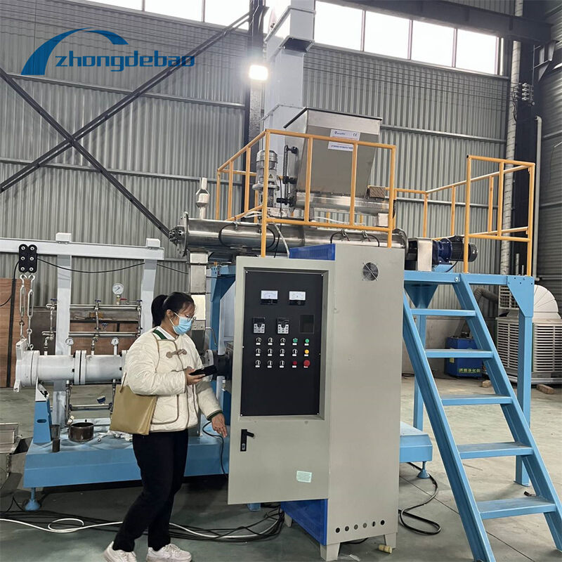 Điện lực chính 37-160kw Máy nuôi cá nổi Máy hạt thức ăn nổi hạng công nghiệp cho các cơ sở nuôi cá