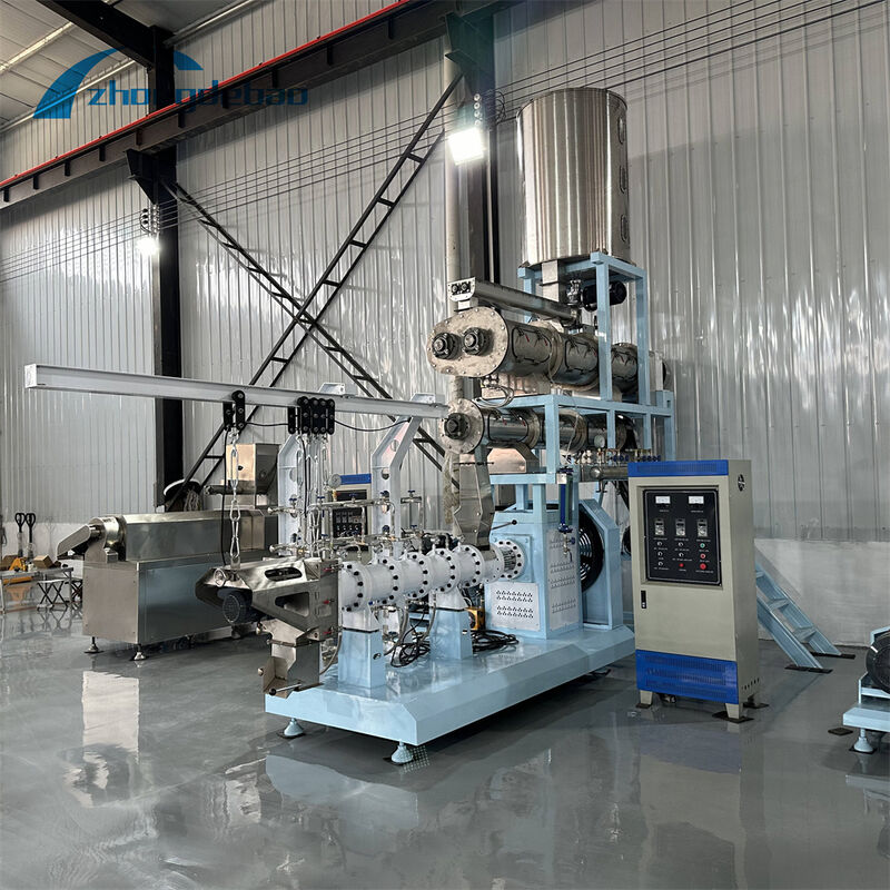 Điện lực chính 37-160kw Máy nuôi cá nổi Máy hạt thức ăn nổi hạng công nghiệp cho các cơ sở nuôi cá