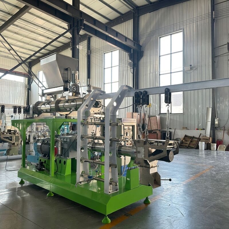 Máy ép hai vít kiểu ướt 500 kg/h cho thức ăn chó và thức ăn cá