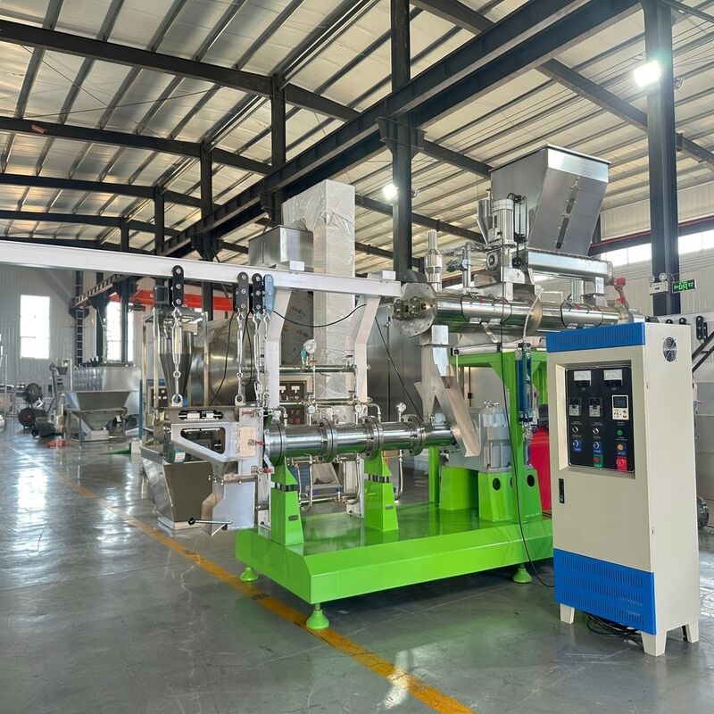 Máy ép hai vít kiểu ướt 500 kg/h cho thức ăn chó và thức ăn cá