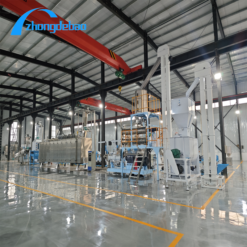 Dòng sản xuất thức ăn cá nổi có hình dạng gối hoặc bánh mì và động cơ chính 5,5-160kw cho thức ăn nuôi trồng thủy sản