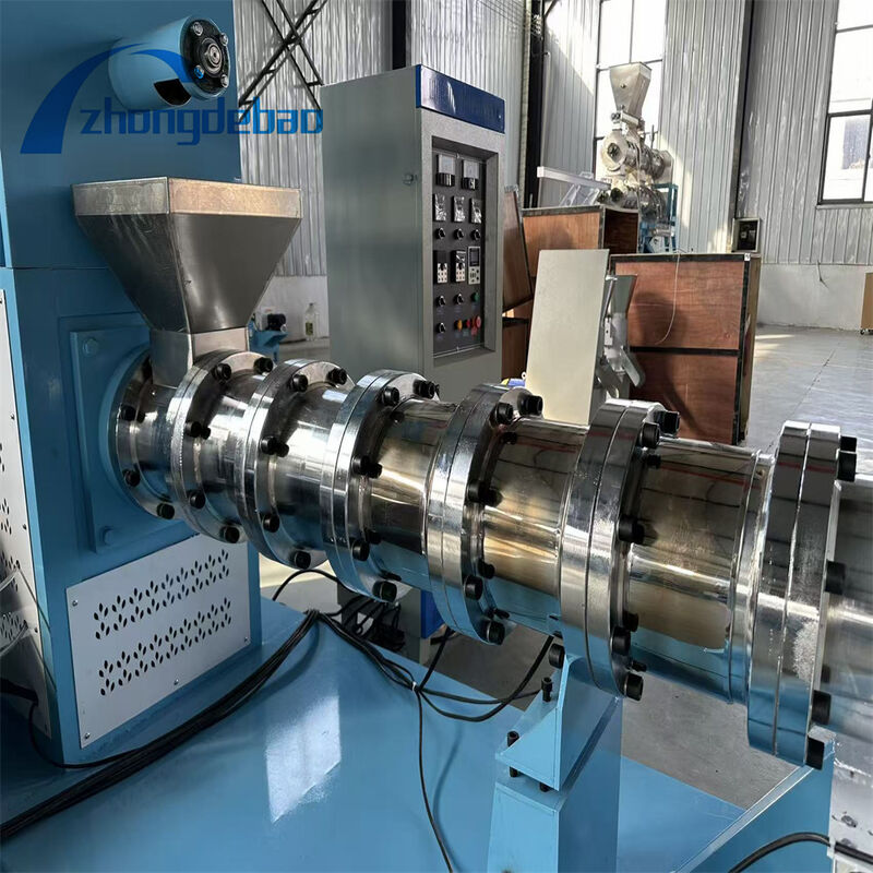 Máy đùn thức ăn cá DGP100 làm viên nổi và chìm cho nhà máy thức ăn thủy sản với khung chịu lực nặng