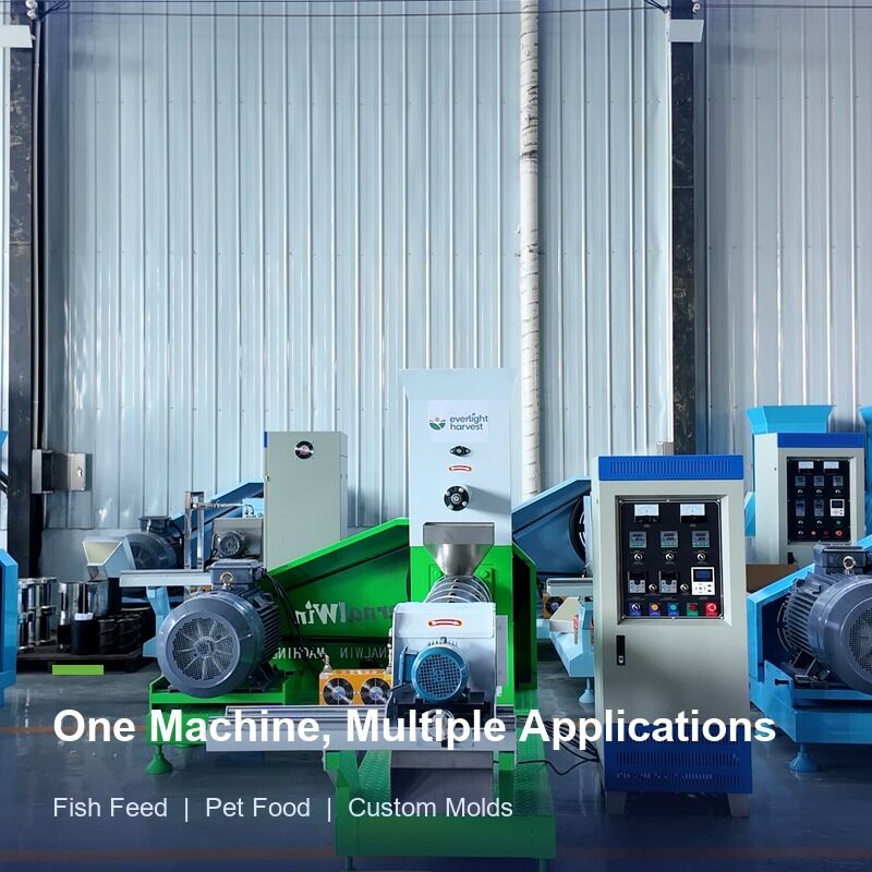 Shrimp Feed Pellet Extruder Machine For Aquaculture Floating Feed Production With Easy Operation Design
