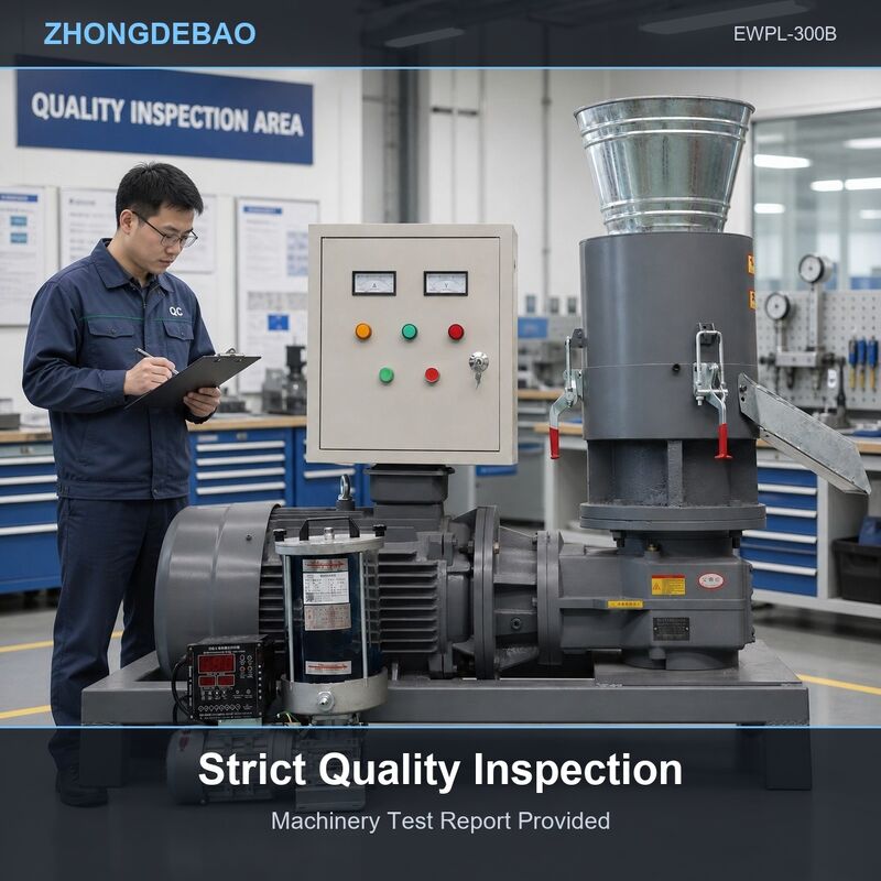 Wood Pellet Press Machine Động cơ diesel Điện thợ xay hạt bụi cưa cho sử dụng trại và sản xuất giường động vật ổn định