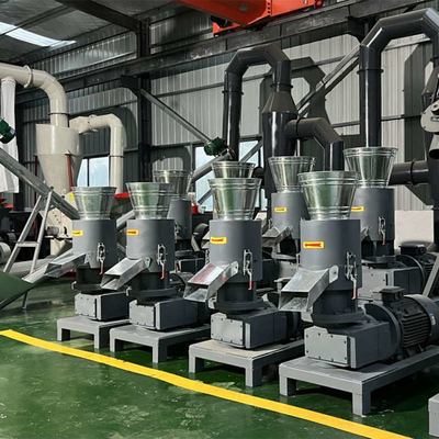 Máy nghiền viên gỗ 800kg / H có thể tùy chỉnh trong vỏ gỗ CE
