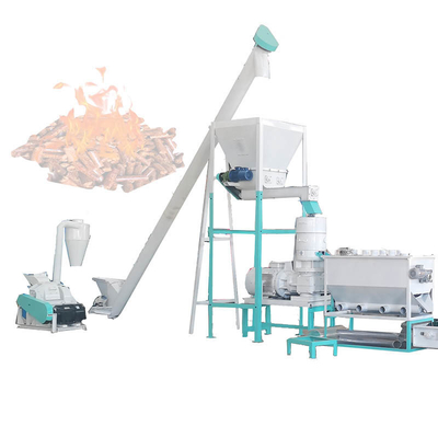 Máy làm viên gỗ mùn cưa 500-600kg / H