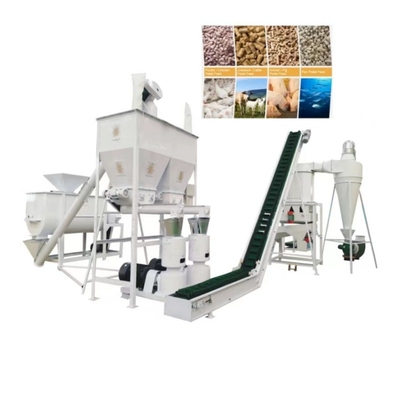 Dây chuyền chế biến dạng viên tùy chỉnh phục vụ lâu dài cho thức ăn chăn nuôi