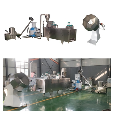 Dây chuyền sản xuất thức ăn cho cá trục vít đôi tự động Máy đùn thức ăn cho cá