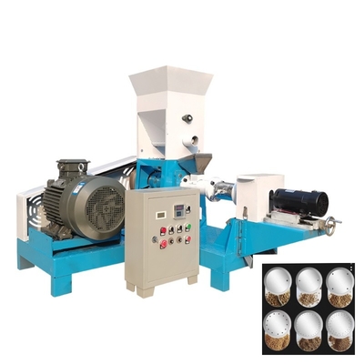 200-250kg/h Máy ép thức ăn cá loại khô điện với 6 khuôn